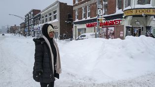 Las imágenes de la brutal nevada en los EE.UU.