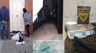 Una persecución culminó con la detención de una pareja de ladrones que robó una panadería