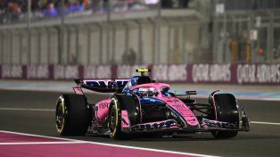 Colapinto mejoró y terminó décimocuarto en el Gran Premio de Qatar de F1