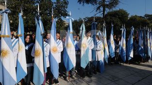 Festejos por el Día de la Bandera Nacional en Santa Fe