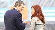 Randazzo y Cristina, en épocas de gestión kirchnerista.&nbsp;