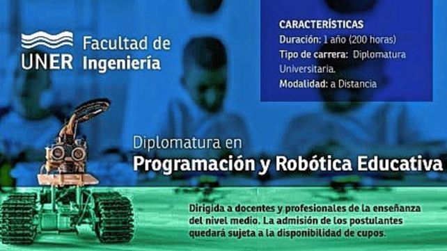Segunda edición de la Diplomatura en Programación y Robótica Educativa