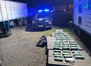 Quedó preso el camionero detenido en Totoras con 52 kilos de cocaína