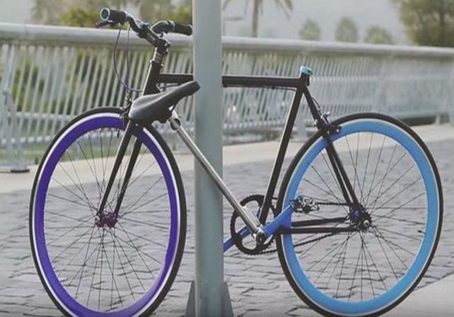 Crean la primera bicicleta que no puede ser robada