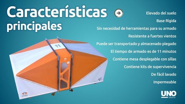 Orgullo argentino: un refugio para afectados de catástrofes que elogiaron desde el Papa hasta la ONU