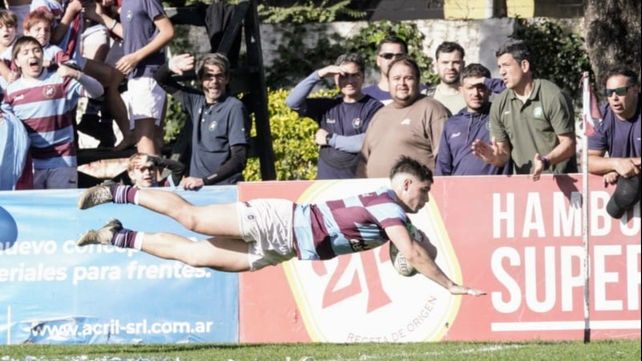 Tremendo try de Atlético del Rosario