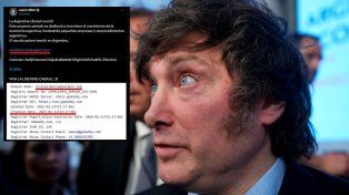 Javier Milei promocionó una criptomoneda en sus redes sociales