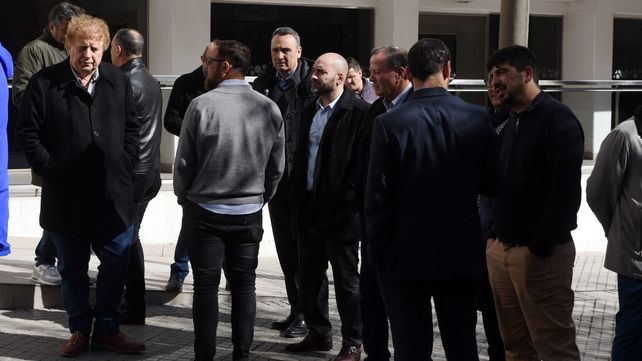Mario Moretti y Juan Cruz Rodríguez se fueron esperanzados con que el fallo de la IGPJ sea favorable.