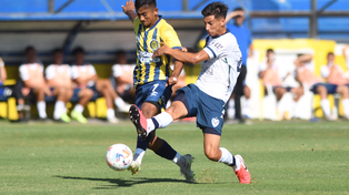 Franco Frías anotó el único gol de la reserva de Central.