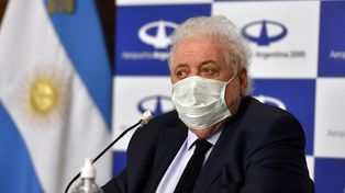 El ministro de Salud, Ginés González García.