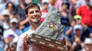 El cordobés Pedro Cachín hizo historia al quedarse con al Aberto de Gstaad.