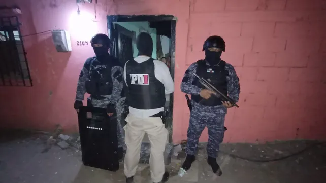 El alanamiento de 2020 en que cayó Riquelme.