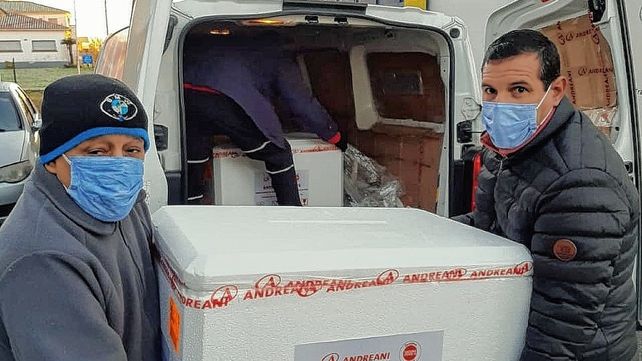 Rreparten a las provincias más de cinco millones de vacunas.