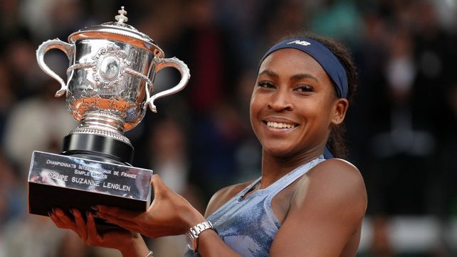 Coco Gauff se llevó casi tres millones de dólares tras cnquistar el título en Roland Garros.