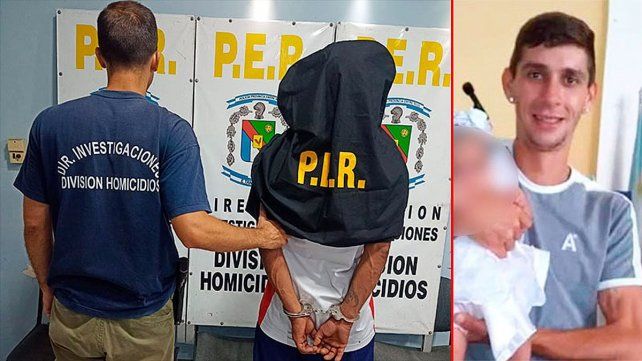 El momento en que Jonathan Lázaro Leonel Ibarrola