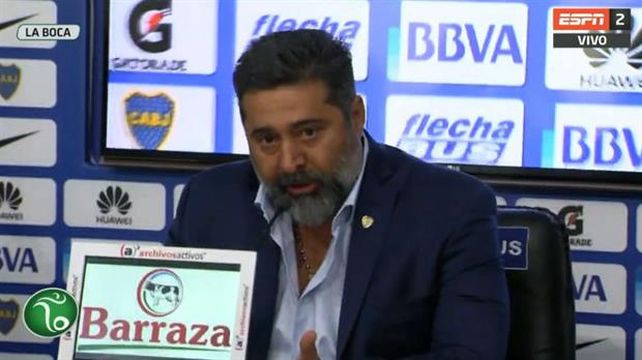 El presidente de Boca