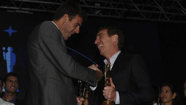 Se entregaron los premios Olimpia y Del Potro recibió el de oro