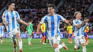 Argentina ganó tras el gol de Silvetti.