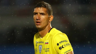 El arquero Jorge Pinos es objeto de gran pol&eacute;mica por la final de la Sudamericana.