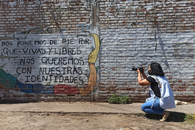 Retratar lo que sucede en su comunidad