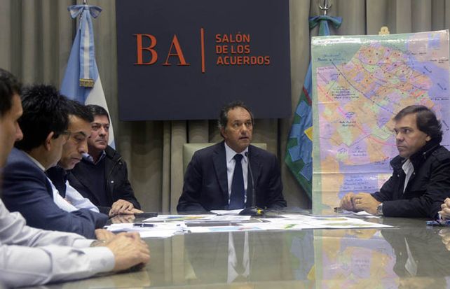 El gobernador de Buenos Aires y candidato a presidente del FpV