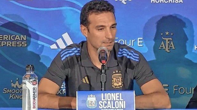 Scaloni confirmó la presencia de Garnacho en la Copa América