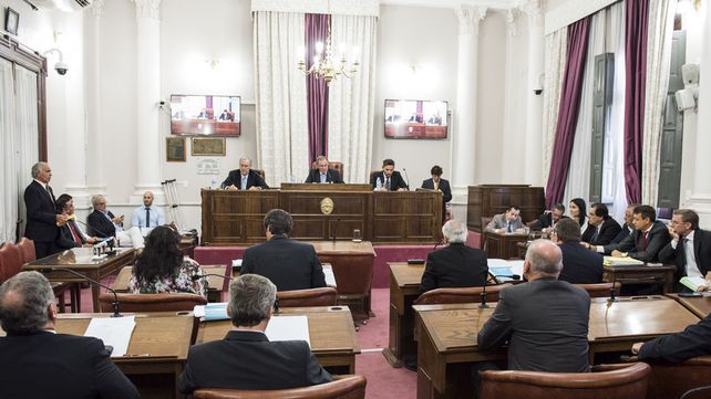 Sin actividad. Todas las audiencias previstas se suspendieron.&nbsp;