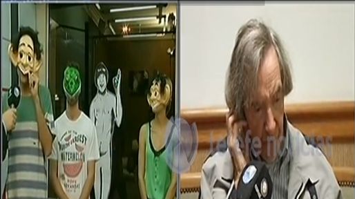 Cruce entre Carlitos Balá y los realizadores del graffiti
