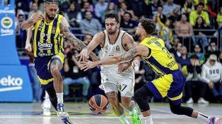 La gran actuación de Campazzo no bastó y Real Madrid perdió con Fenerbahce por la Euroliga