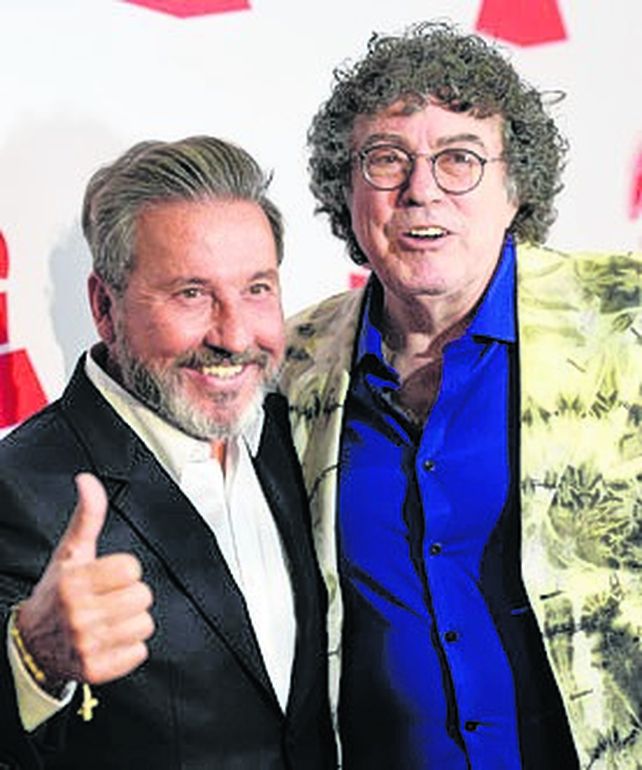 dúo. Ricardo Montaner y Piero.