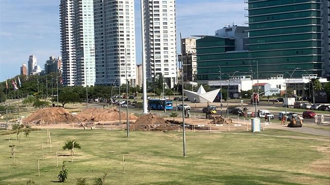 Aguas Santafesinas realizó tareas para poder arribar a una solución en el parque de la Arenera.