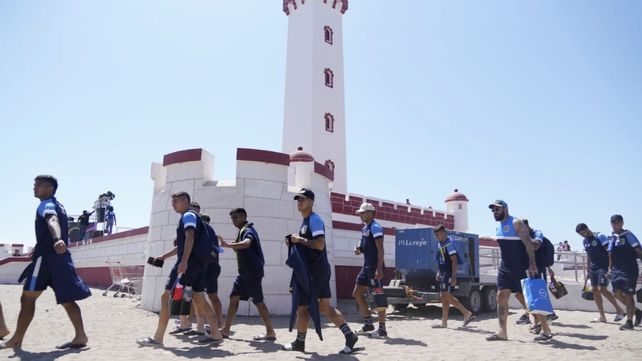 Los jugadores de Central conocieron las enormes playas de La Serena