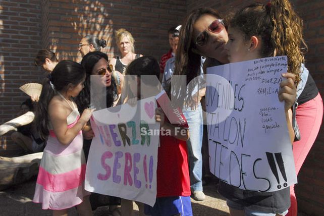 Un sentido y emotivo apoyo a Serena Martínez y su familia