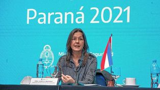 En Paraná, la ministra Sabrina Frederic encabezó la apertura del Consejo de Seguridad Interior.