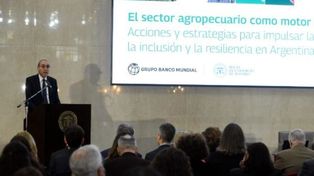 El presidente de la Bolsa de Comercio, Miguel Simioni, llamó a construir un nuevo federalismo.
