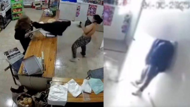 Una mujer ingreso&nbsp; arobar a un comercio