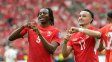 Suiza superó a Canadá y se quedó con el grupo B del Mundial