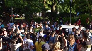 Concordia: Una multitud recibió a Yanina Lescano