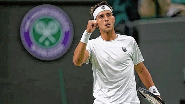 Etcheverry accedió a la segunda ronda en Wimbledon