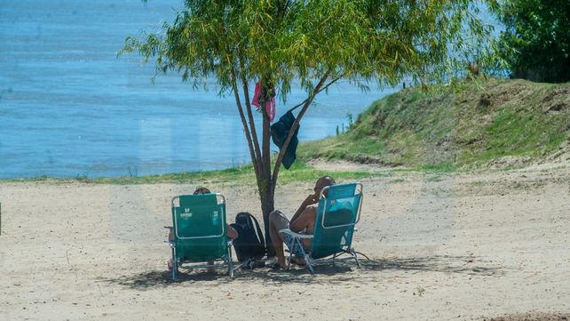 La playa y el río, los lugares elegidos para pasar el calor