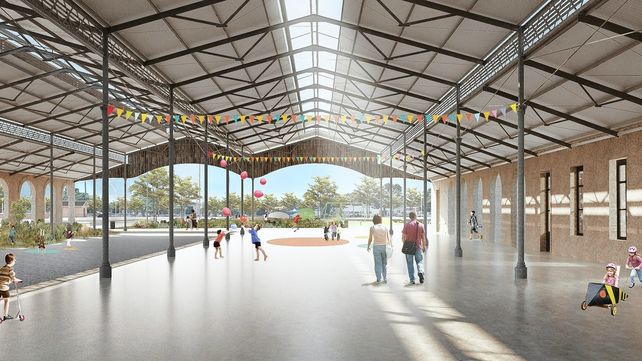 Tras una inversión de $36.000.000 la Estación Mitre será utilizada como un espacio público de la ciudad.