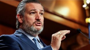 El senador republicano Ted Cruz disparó contra Cristina.&nbsp;