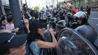 La CGT repudió este viernes el operativo de seguridad montado por el gobierno nacional en los alrededores del Congreso