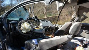 Tres parientes del Papa Francisco mueren en un choque en la autopista a Córdoba