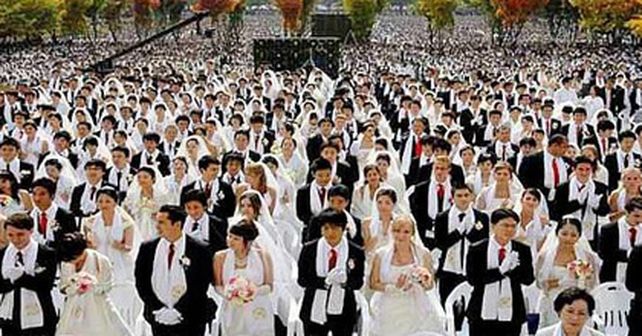 Se casaron 40 mil parejas en todo el mundo de manera simult&aacute;nea