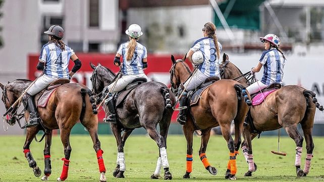 En el comienzo del Mundial Femenino de Polo