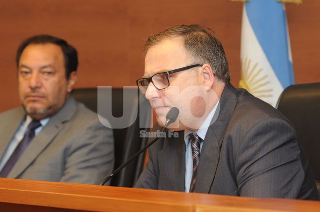 El juez Carraro. Fue quien el pasado viernes dictó la prisión preventiva.&nbsp;