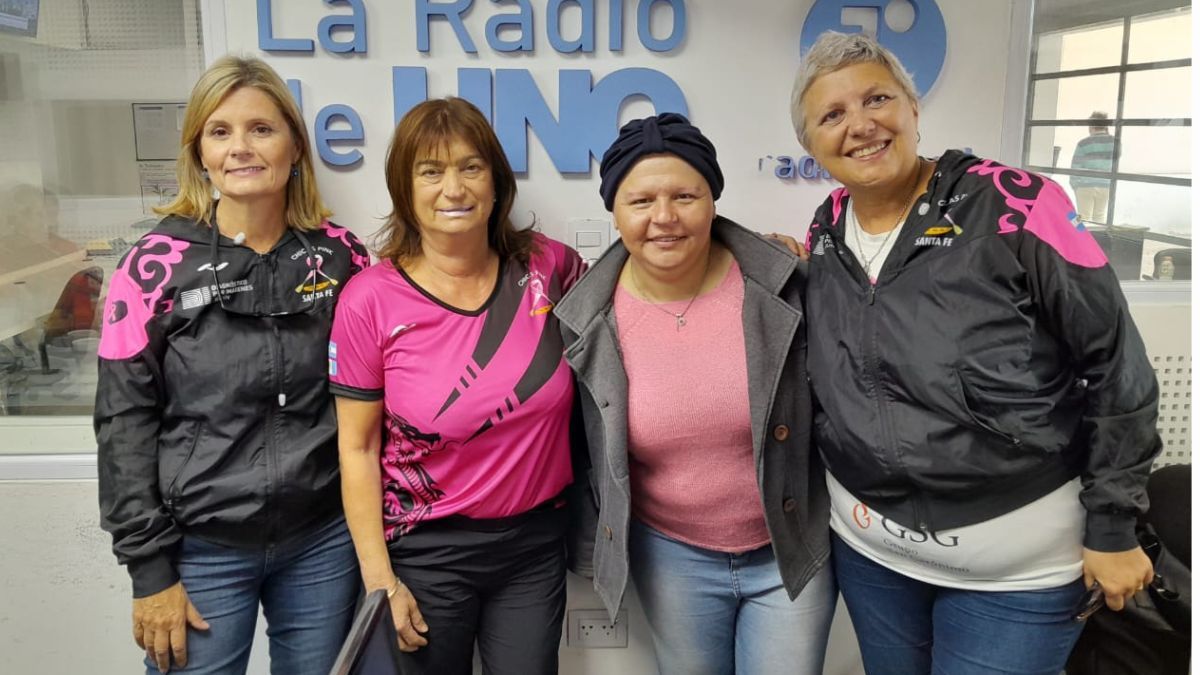 Chicas Pink, las santafesinas que luchan por la recuperación,  visibilización y detección del cáncer de mama