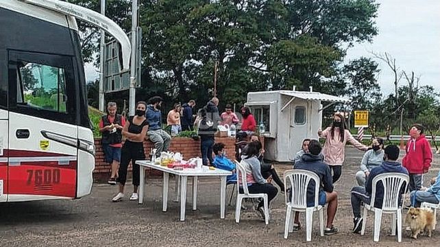 Los argentinos están varados desde el sábado&nbsp;