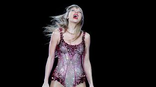 Taylor Swift en su primera noche en el estadio de River, donde se emocionó por el amor del público local.